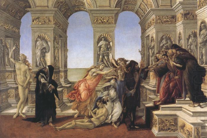 Sandro Botticelli Calumny (mk36) china oil painting image